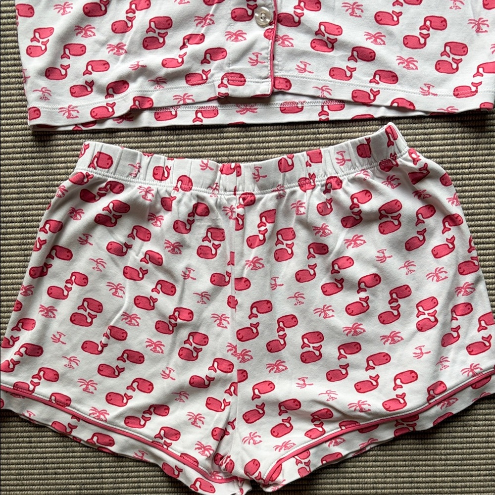 Roller Rabbit Moby Polo Pajamas Pink - Picture 7 of 8